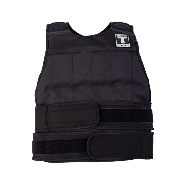 BodySolid Adjustable Weighted Vest, 40LB