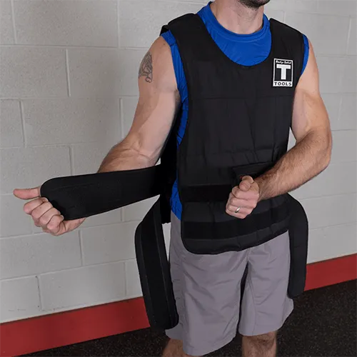 BodySolid Adjustable Weighted Vest, 40LB