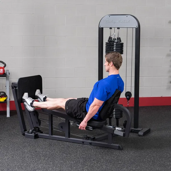 Bodysolid Pro Select Leg and Calf Press Machine (210lb)