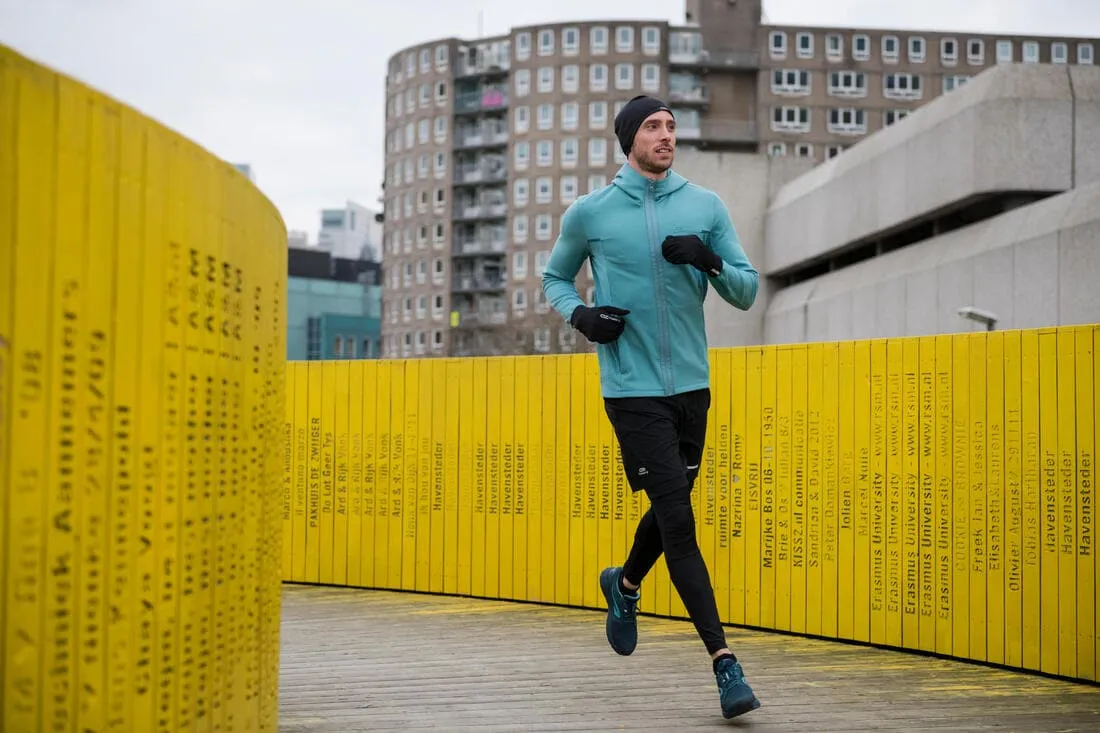 Bonnet running seamless adulte- kiprun noir