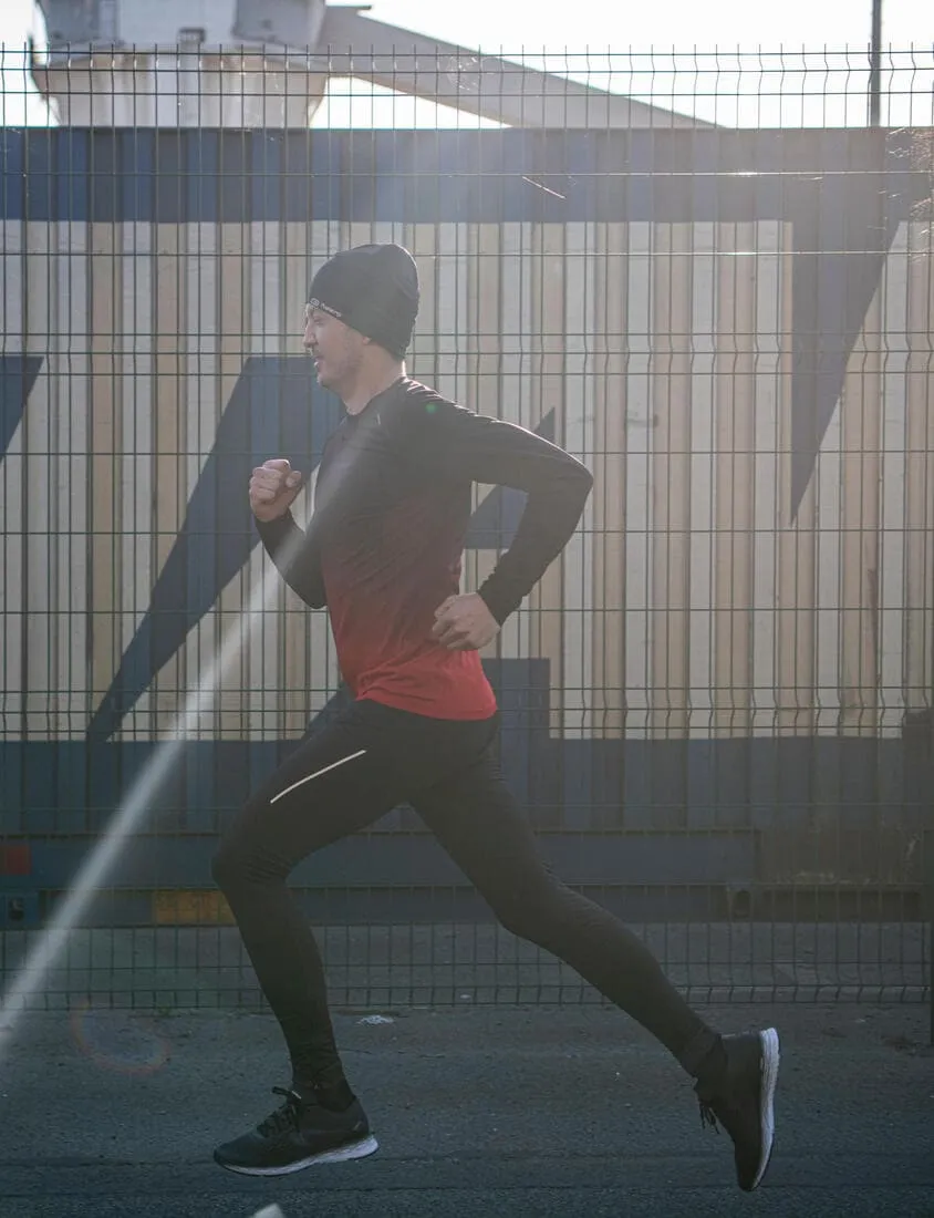 Bonnet running seamless adulte- kiprun noir