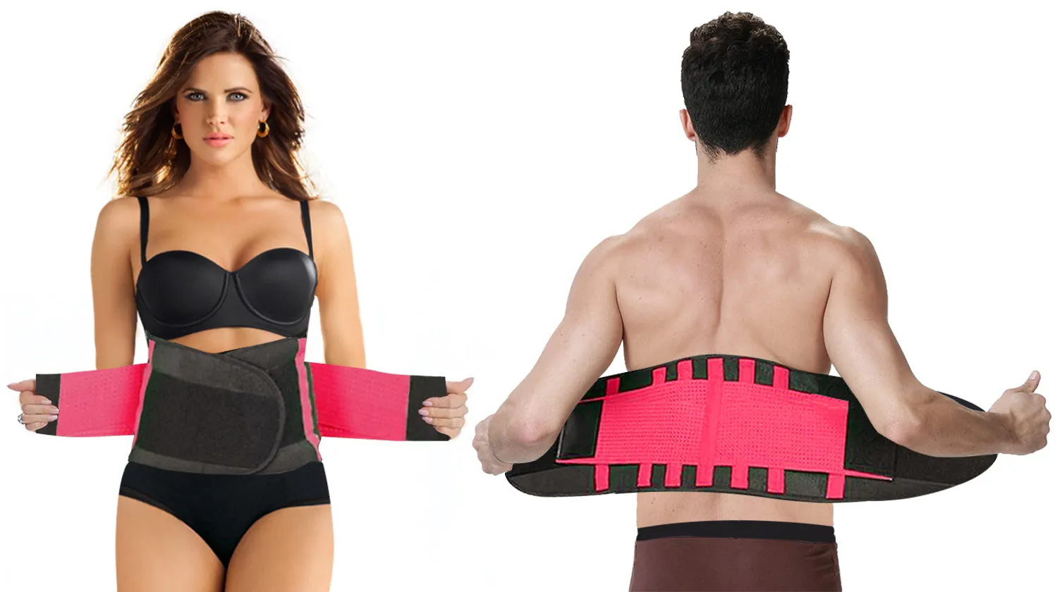 Breathable Back Support Pain Relief Double Compression Waist Belt