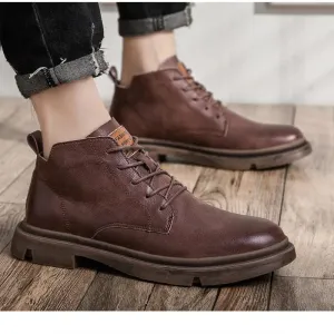 BritStyle - Britische Knöchel-Plateau Outdoor-Schuhe