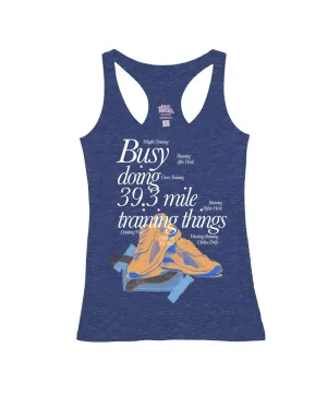 Busy doing 39.3 mile training things