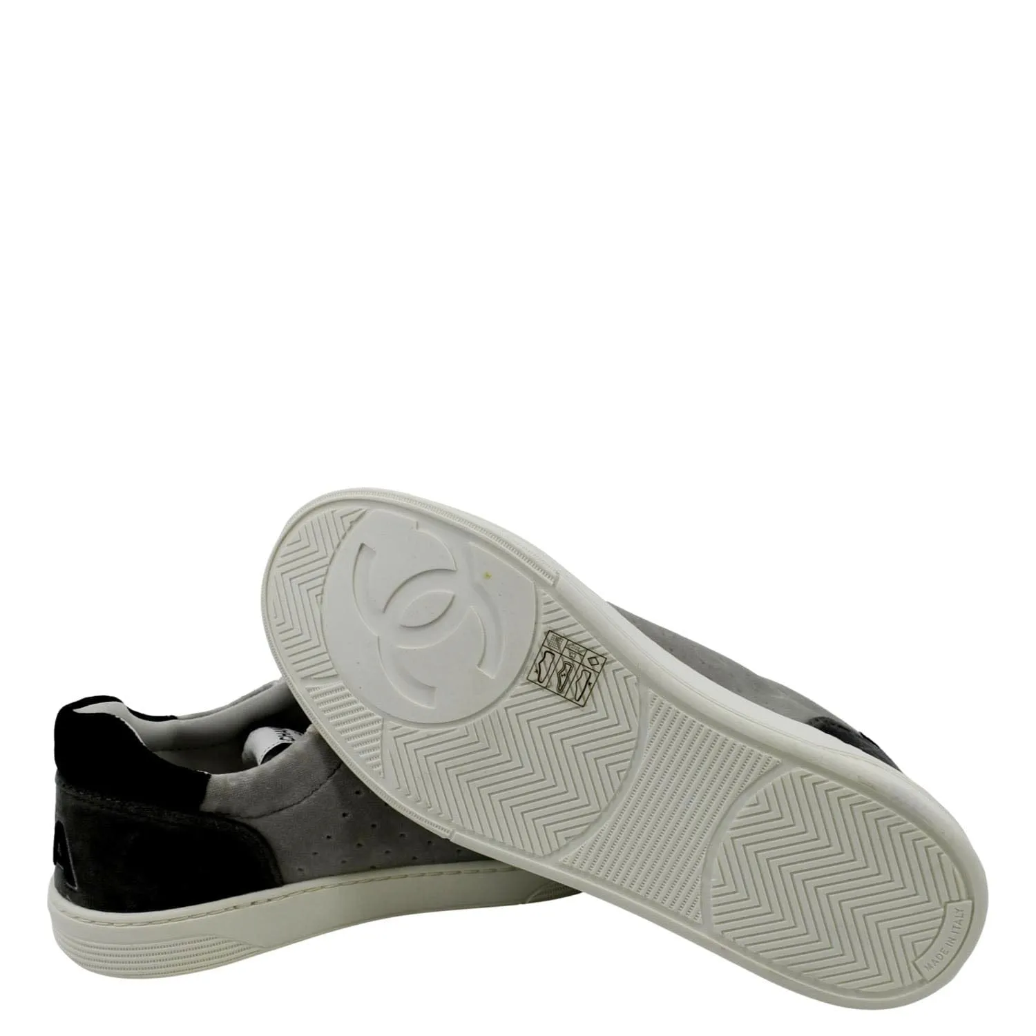 CHANEL Velvet Multicolor Sneakers Size 39