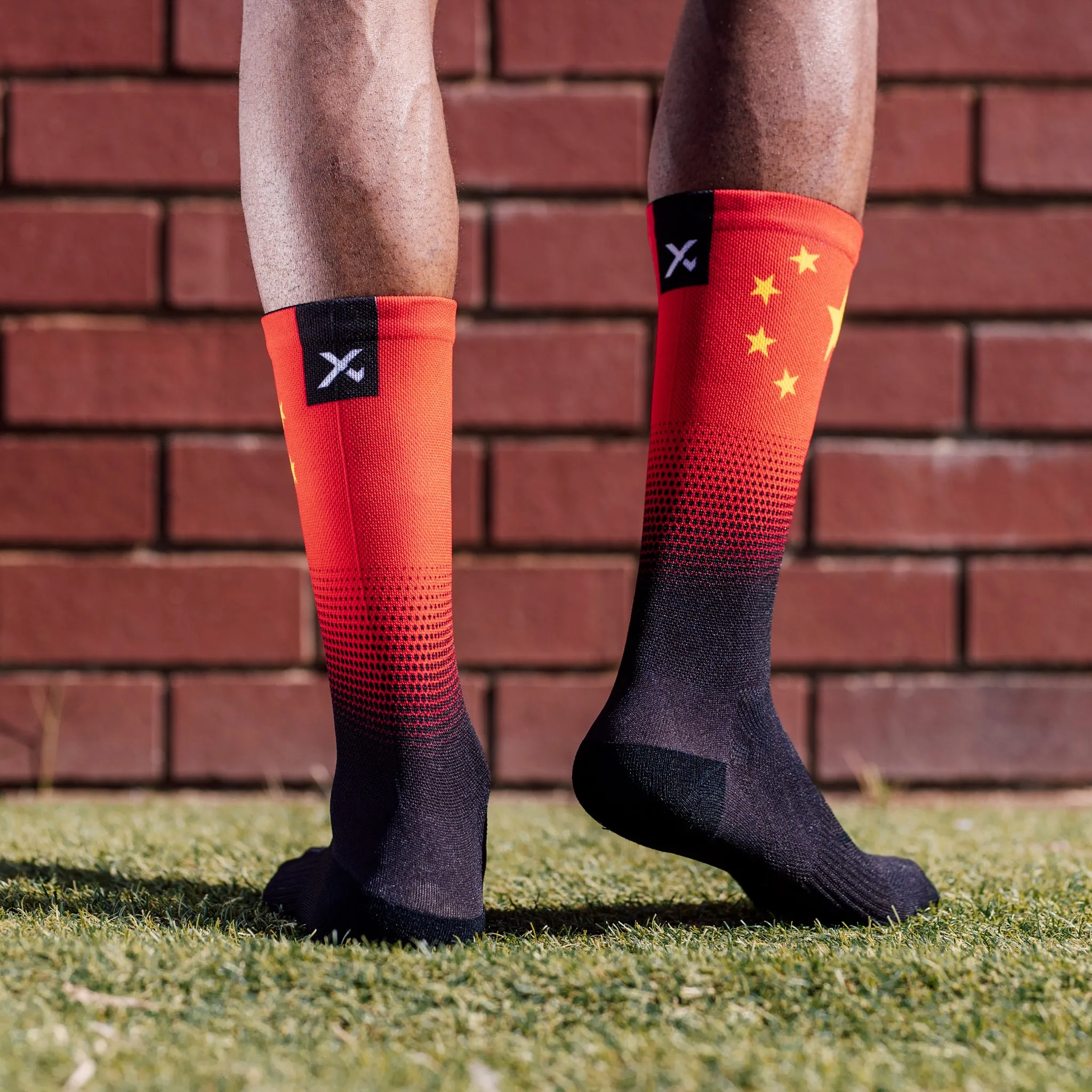 China Flag Socks