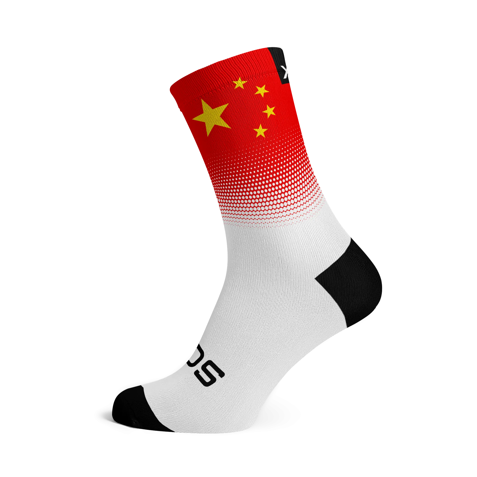 China Flag Socks