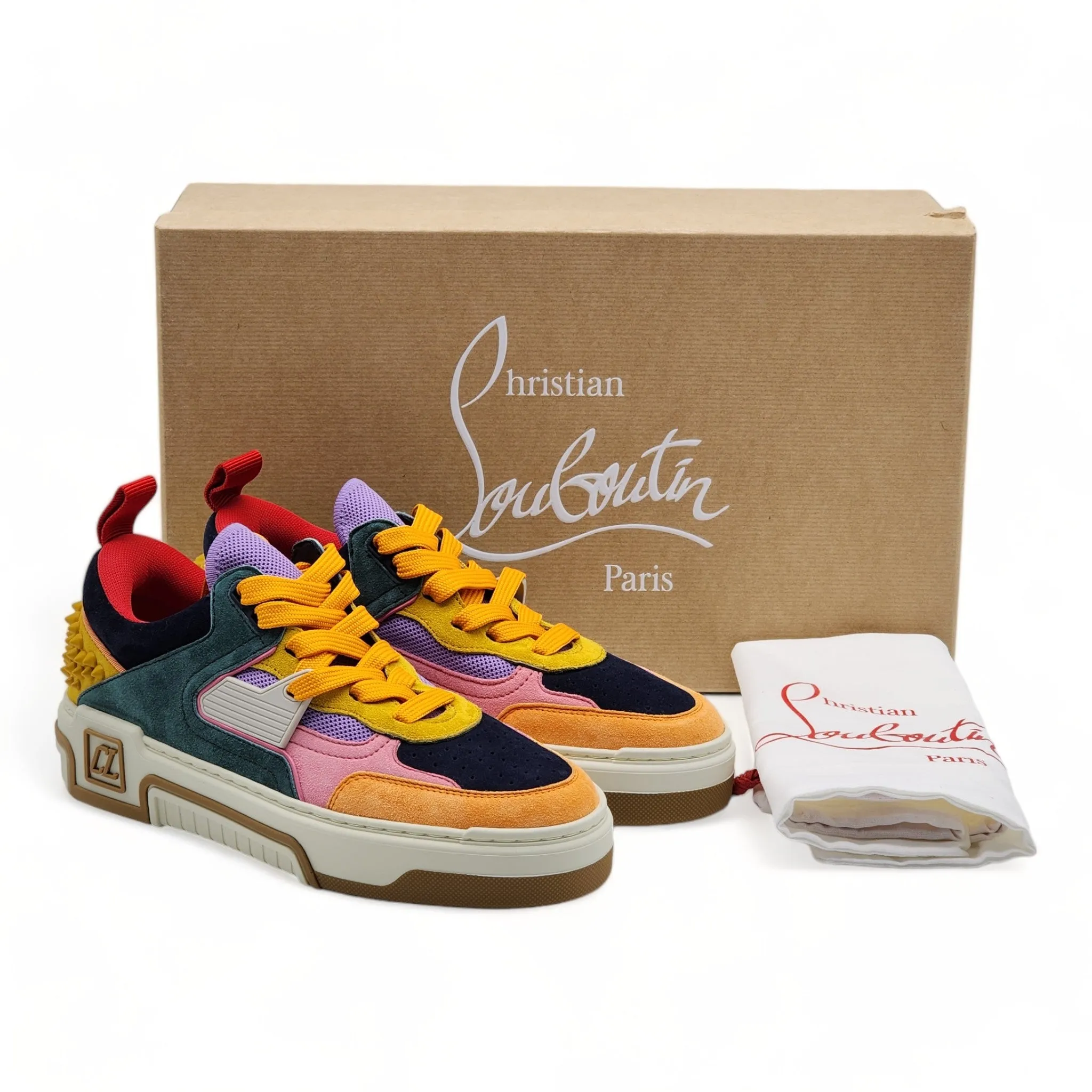 Christian Louboutin Astroloubi Women's Sneakers - Leather - Multicolor