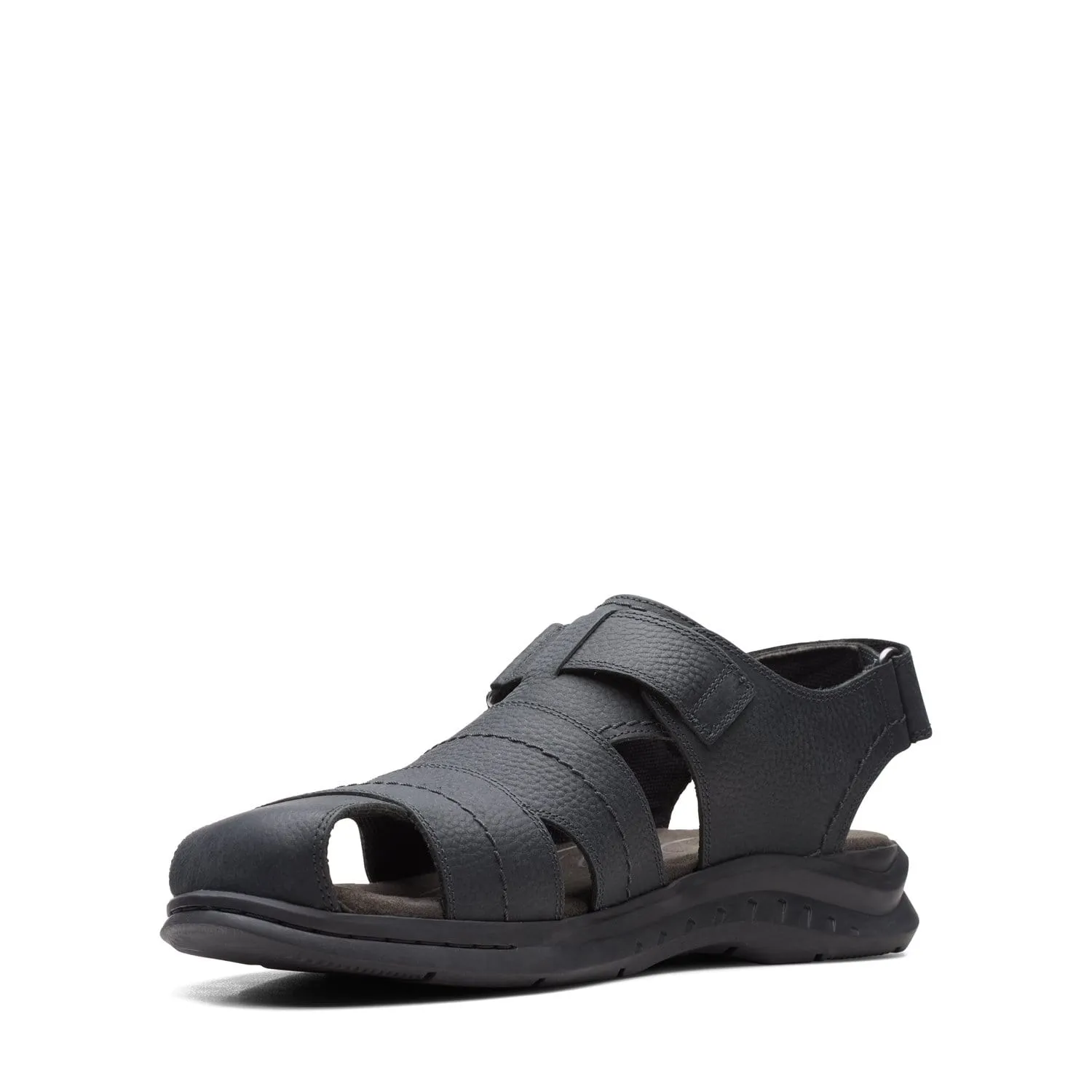 Clarks Hapsford Cove - Sandals - Back Tumbled Leather - 261580147 - G Width (Standard Fit)