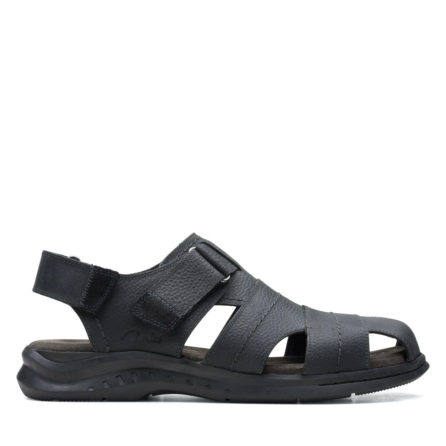 Clarks Hapsford Cove - Sandals - Back Tumbled Leather - 261580147 - G Width (Standard Fit)