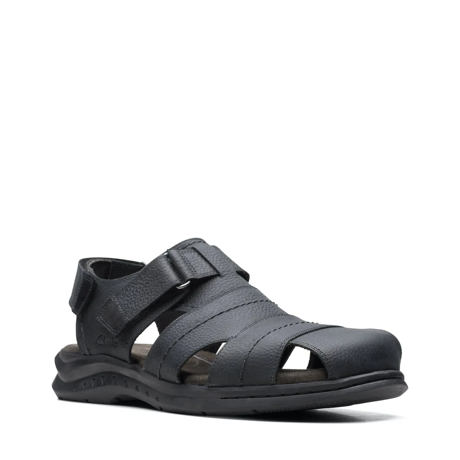 Clarks Hapsford Cove - Sandals - Back Tumbled Leather - 261580147 - G Width (Standard Fit)