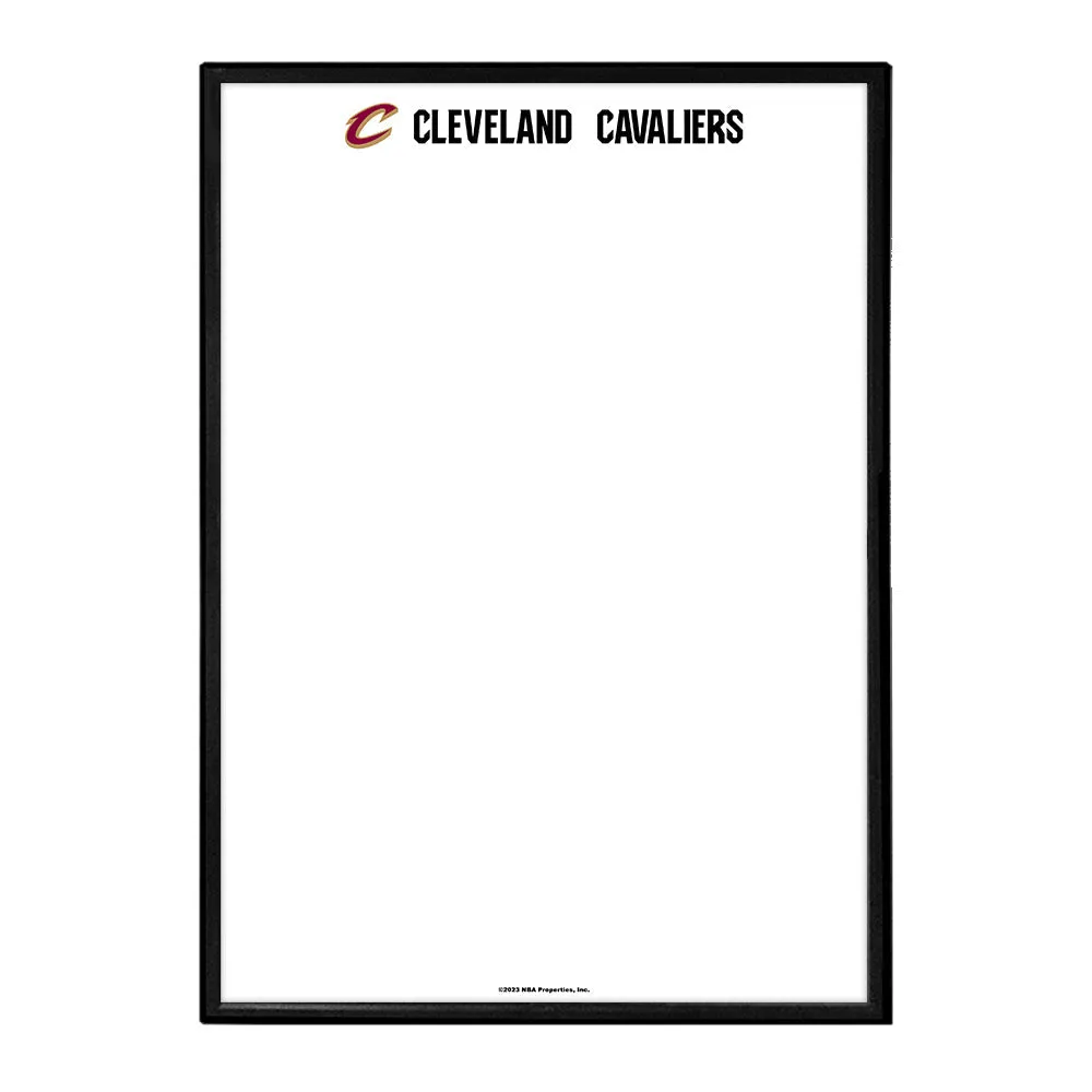 Cleveland Cavaliers: Framed Dry Erase Wall Sign