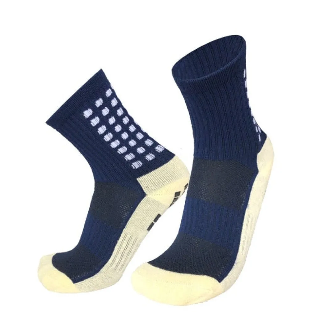 ContiNent 33 Football Socks Round Silicone Suction Cup Grip Anti Slip Soccer Socks Sports Men Women Baseball Rugby Socks