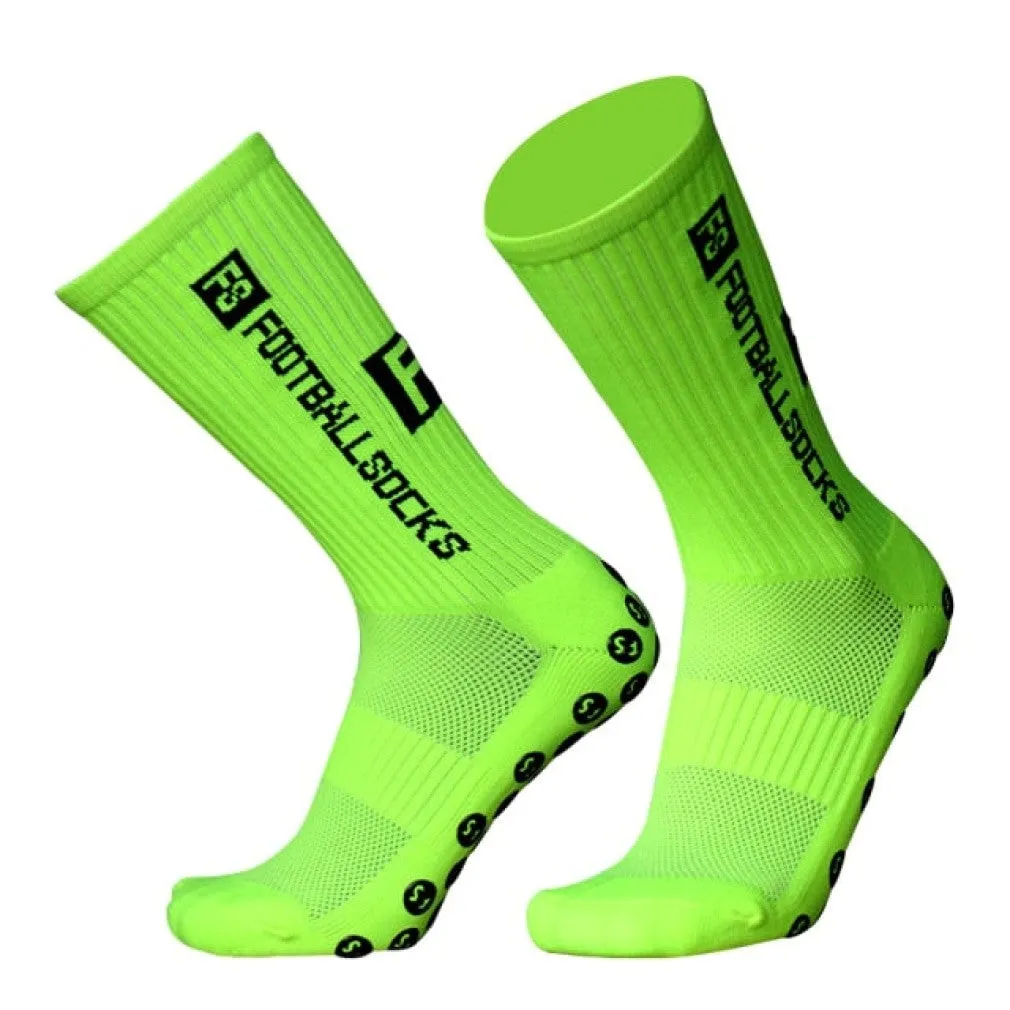 ContiNent 33 Football Socks Round Silicone Suction Cup Grip Anti Slip Soccer Socks Sports Men Women Baseball Rugby Socks