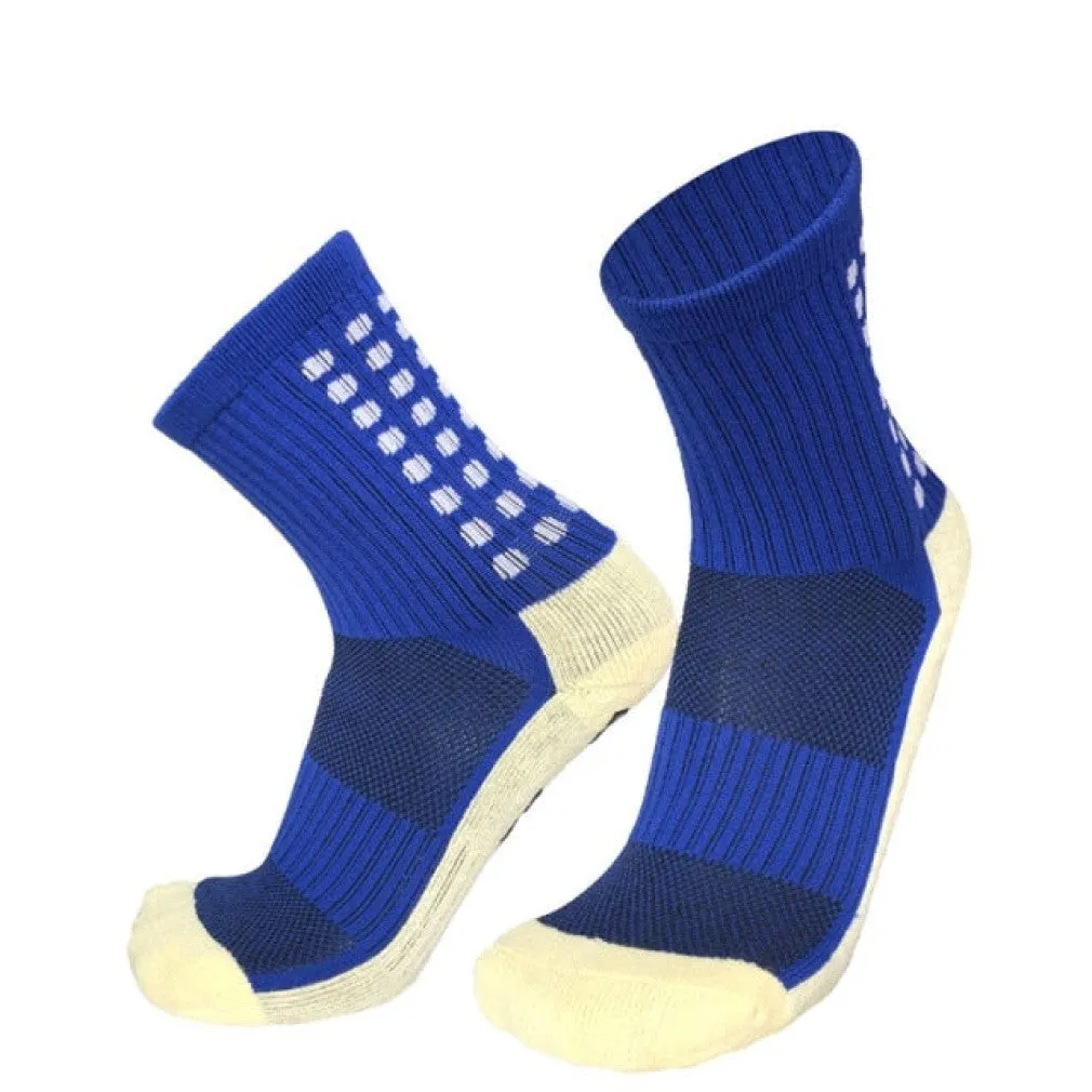 ContiNent 33 Football Socks Round Silicone Suction Cup Grip Anti Slip Soccer Socks Sports Men Women Baseball Rugby Socks