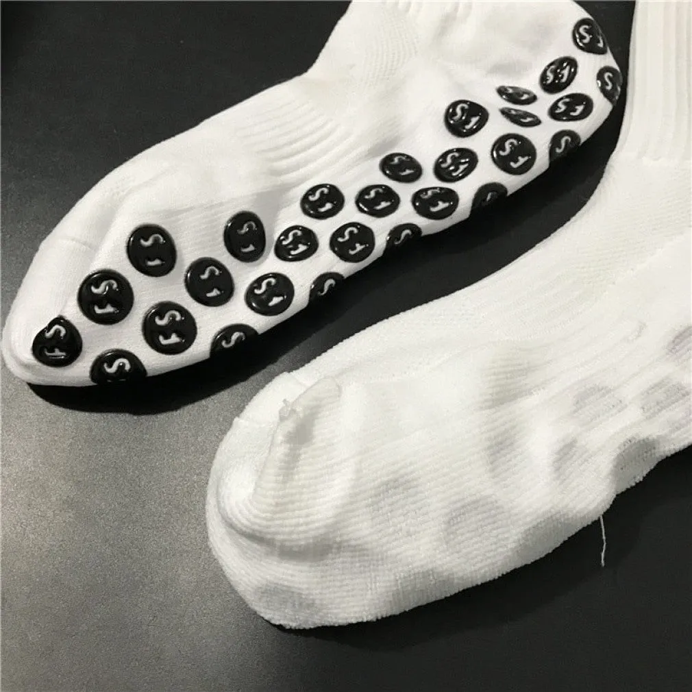 ContiNent 33 Football Socks Round Silicone Suction Cup Grip Anti Slip Soccer Socks Sports Men Women Baseball Rugby Socks