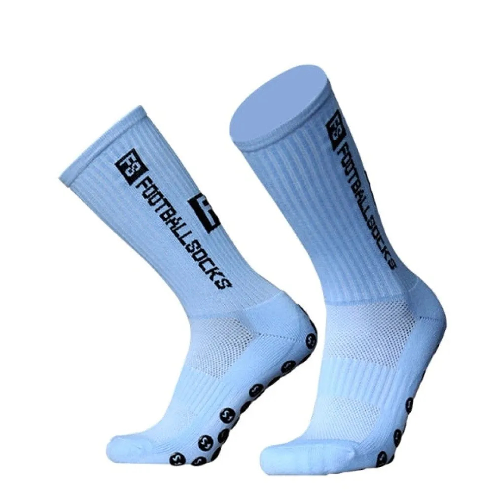 ContiNent 33 Football Socks Round Silicone Suction Cup Grip Anti Slip Soccer Socks Sports Men Women Baseball Rugby Socks