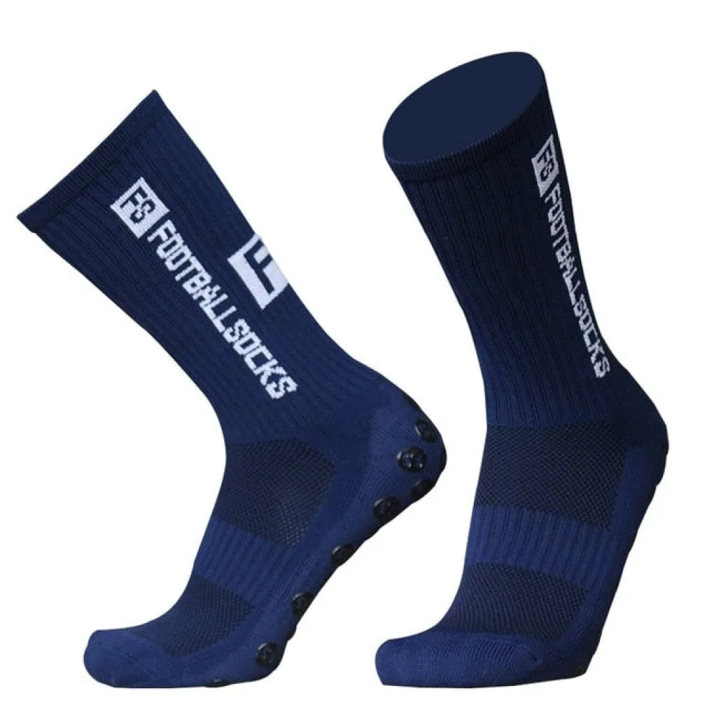 ContiNent 33 Football Socks Round Silicone Suction Cup Grip Anti Slip Soccer Socks Sports Men Women Baseball Rugby Socks
