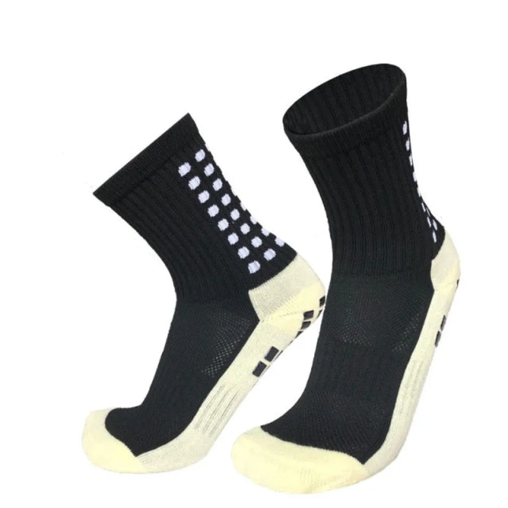 ContiNent 33 Football Socks Round Silicone Suction Cup Grip Anti Slip Soccer Socks Sports Men Women Baseball Rugby Socks