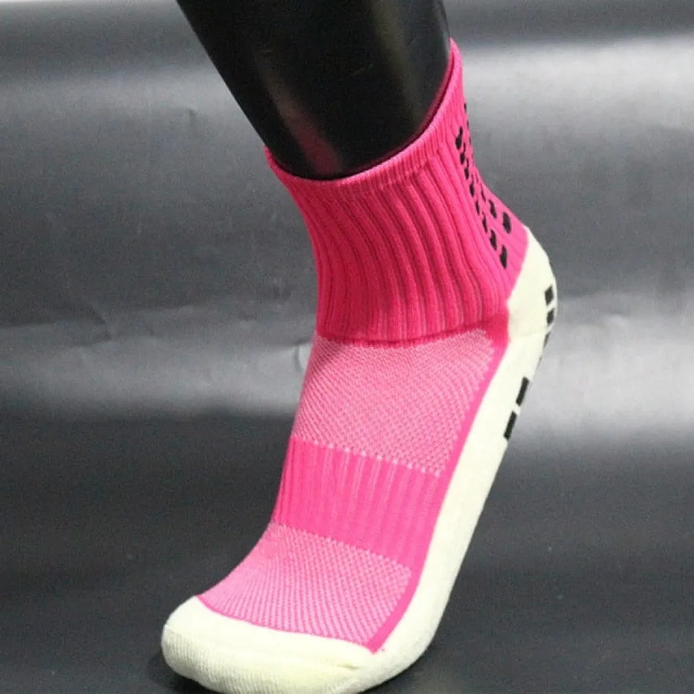 ContiNent 33 Football Socks Round Silicone Suction Cup Grip Anti Slip Soccer Socks Sports Men Women Baseball Rugby Socks