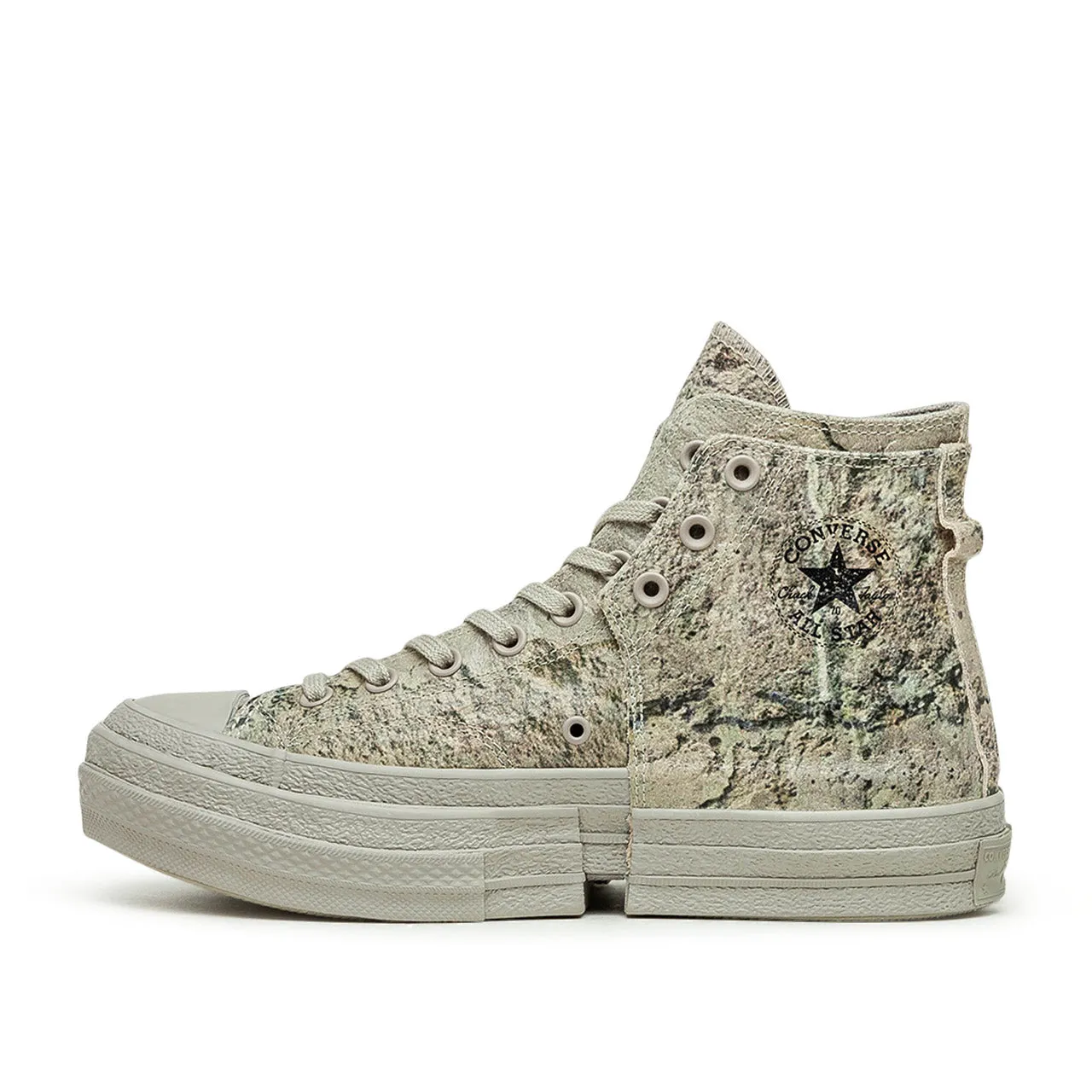 converse x feng chen wang chuck 70 2 in 1 hi (grey / grey / grey)