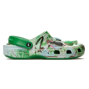 Crocs x Futura Laboratories Classic Clog | Green Ivy