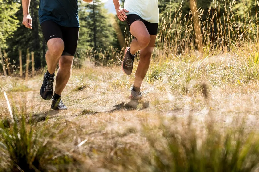 Cuissard de running / trail Homme longue distance - KIPRUN Run 900 Ultra Noir