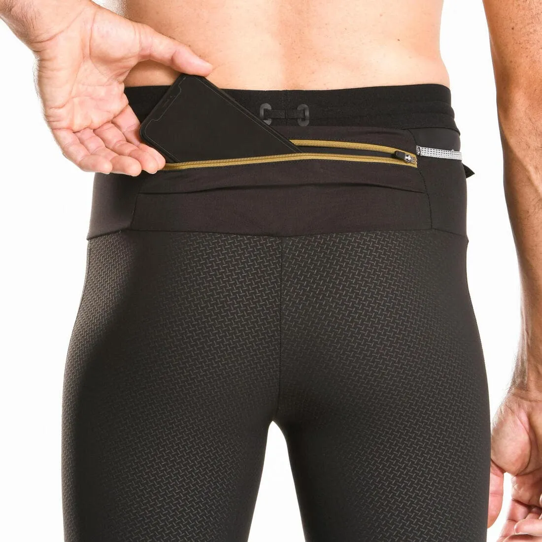 Cuissard de running / trail Homme longue distance - KIPRUN Run 900 Ultra Noir