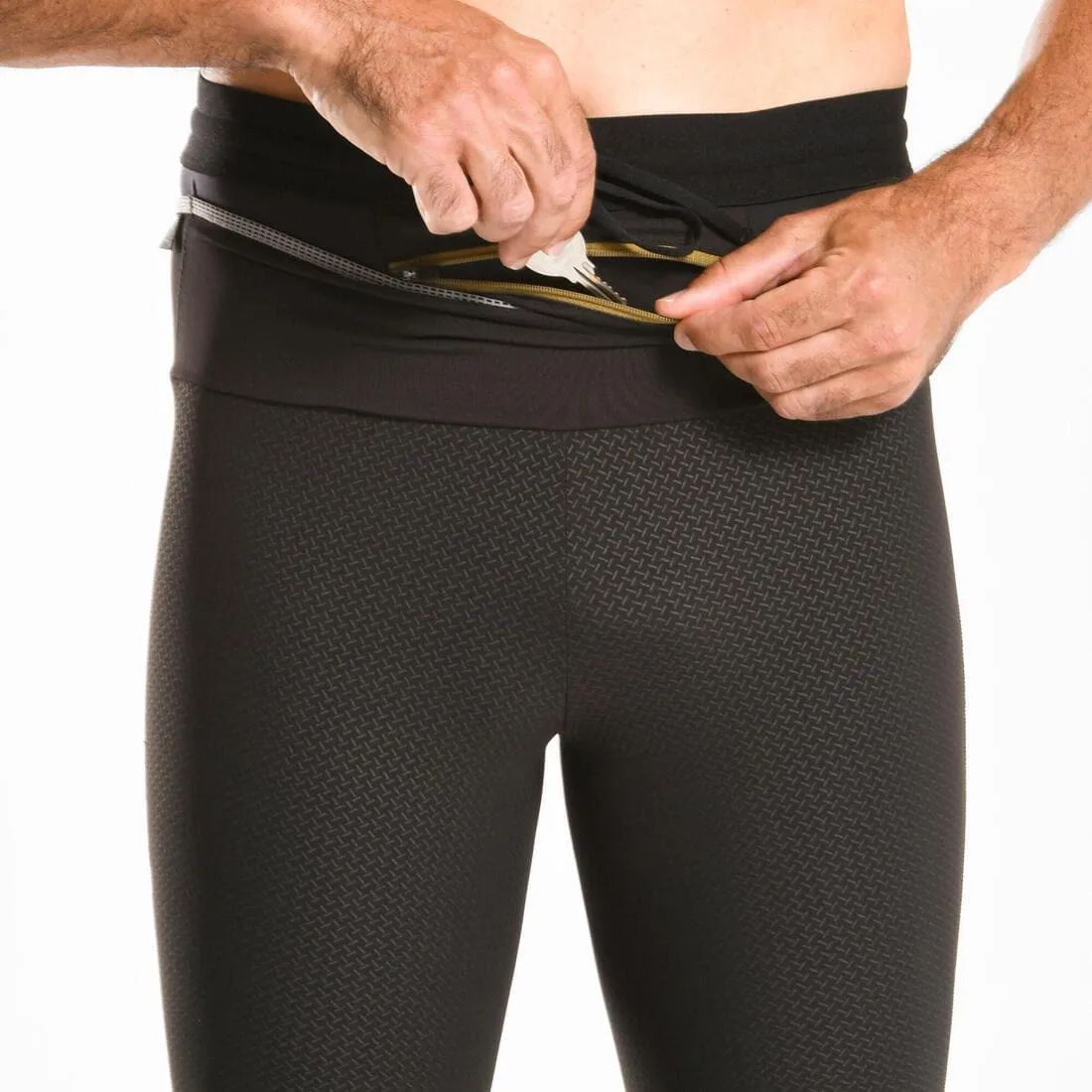 Cuissard de running / trail Homme longue distance - KIPRUN Run 900 Ultra Noir