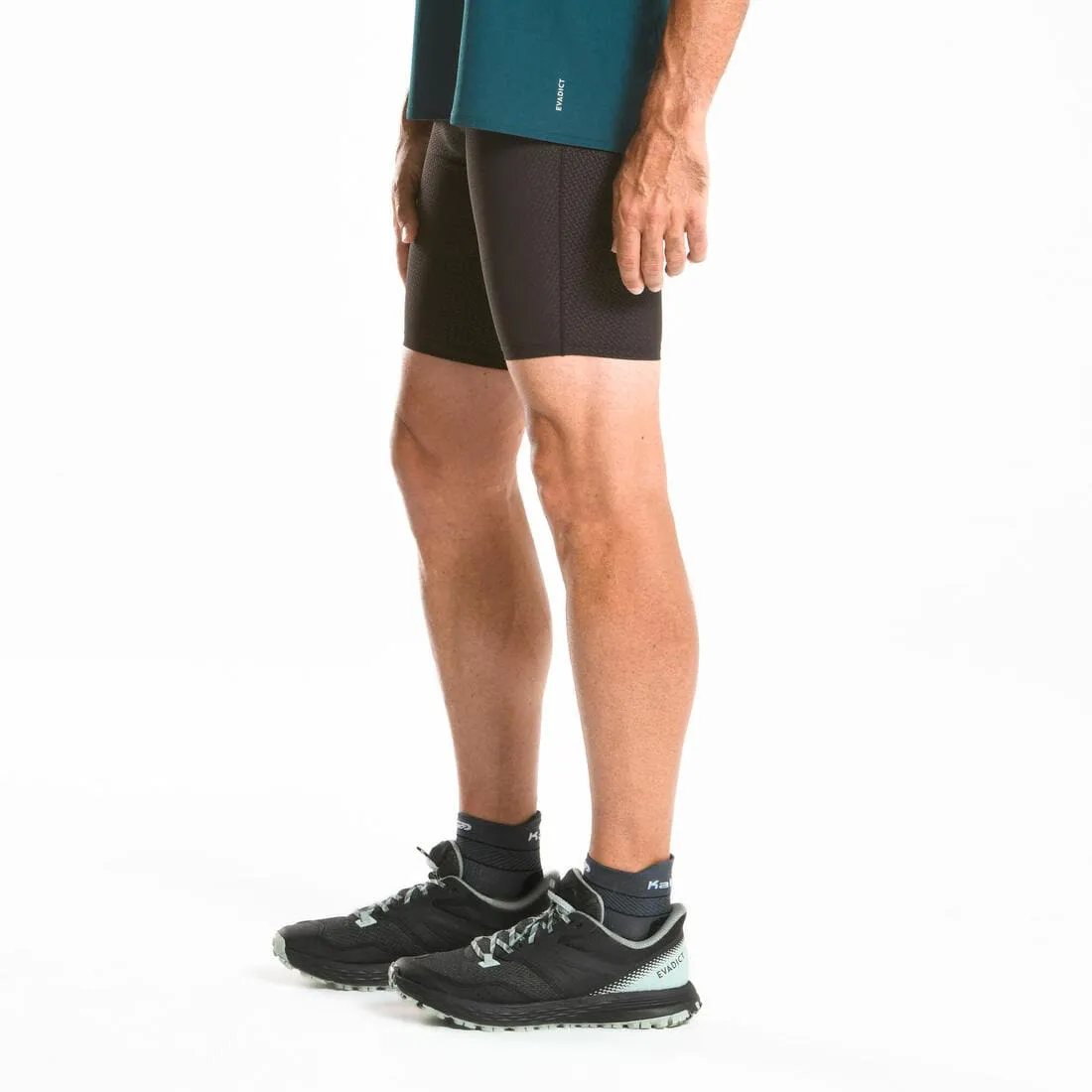 Cuissard de running / trail Homme longue distance - KIPRUN Run 900 Ultra Noir