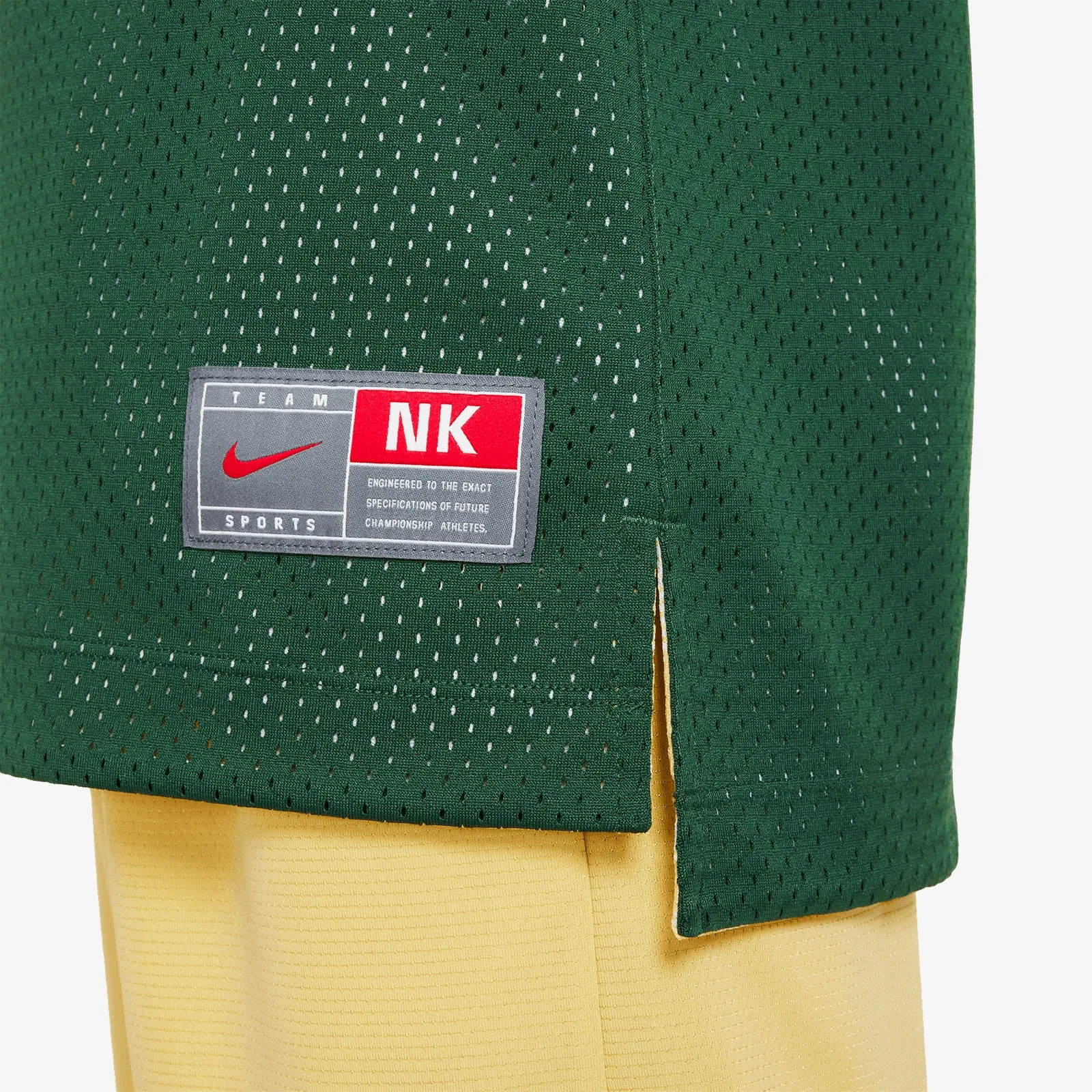 Culture of Basketball Swoosh Reversible Youth Tank - Fir/Gold