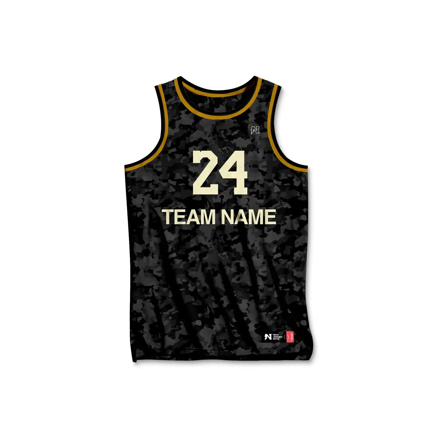 CUSTOMIZE: Black Rangers Team Jersey - Less than 10 MOQ
