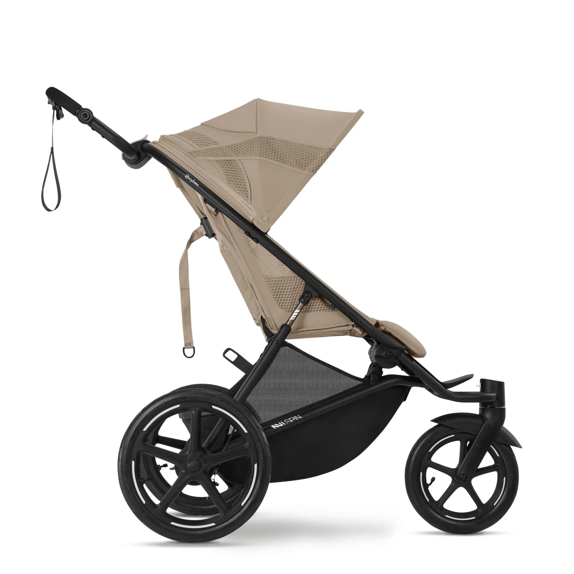 Cybex AVI Spin 3 Wheel Pram - Almond Beige