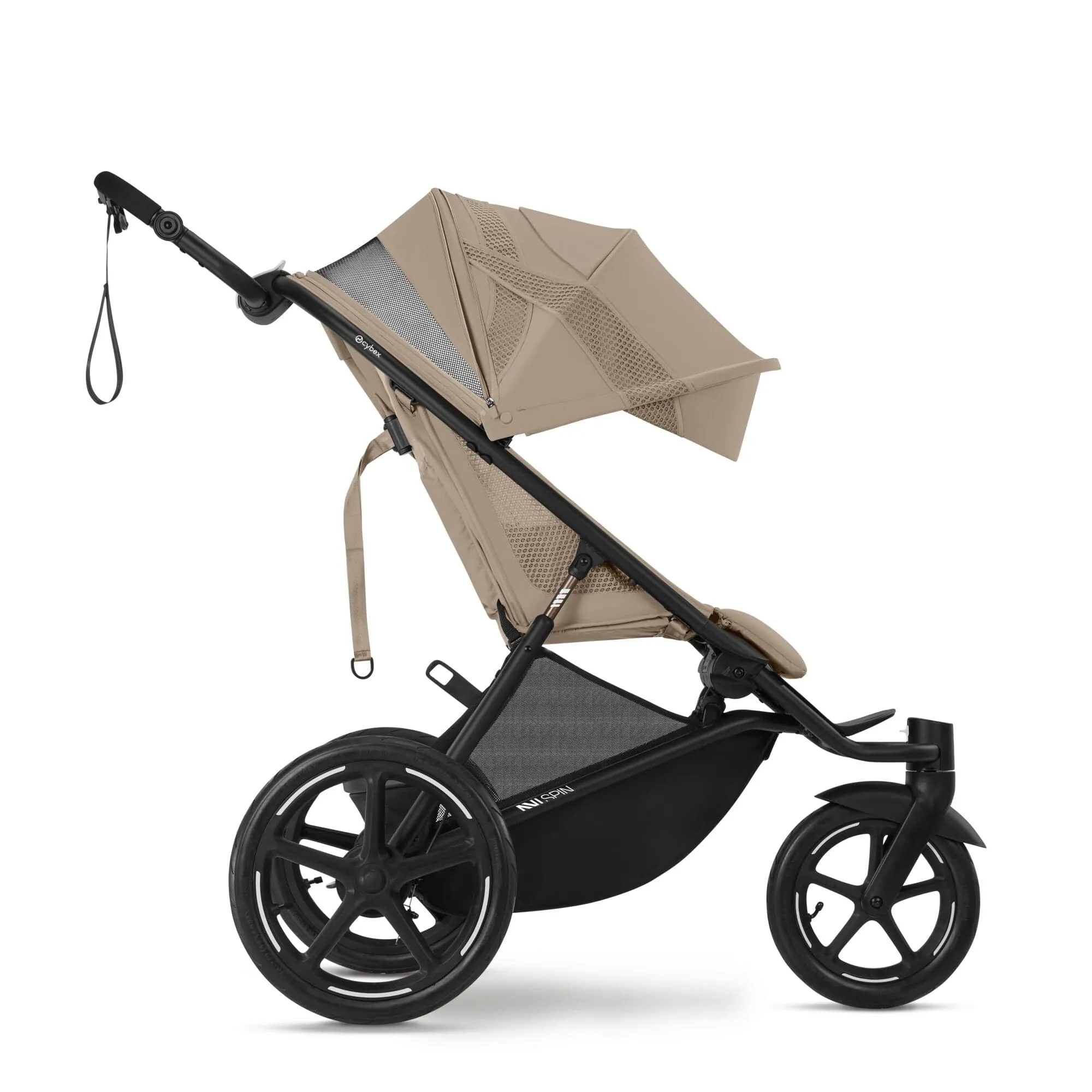 Cybex AVI Spin 3 Wheel Pram - Almond Beige