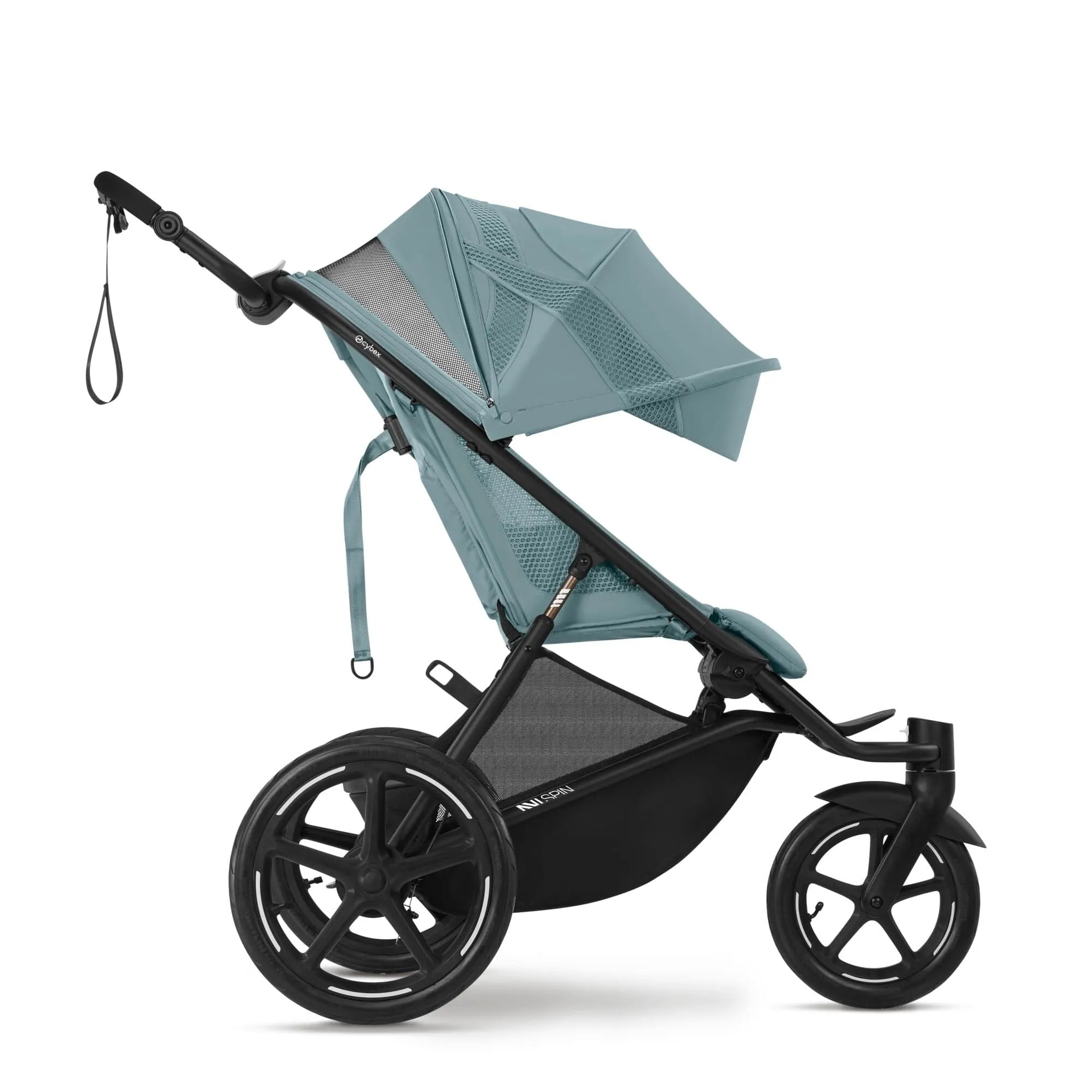 Cybex AVI Spin, Aton B2 Travel System - Stormy Blue