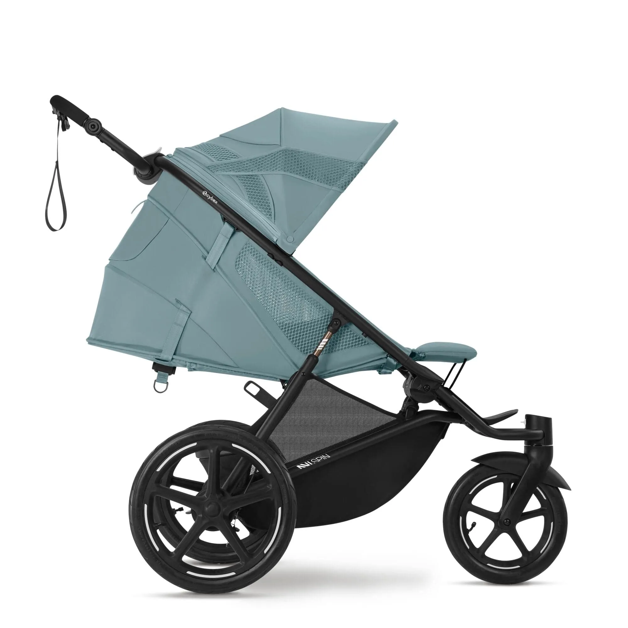 Cybex AVI Spin, Aton B2 Travel System - Stormy Blue