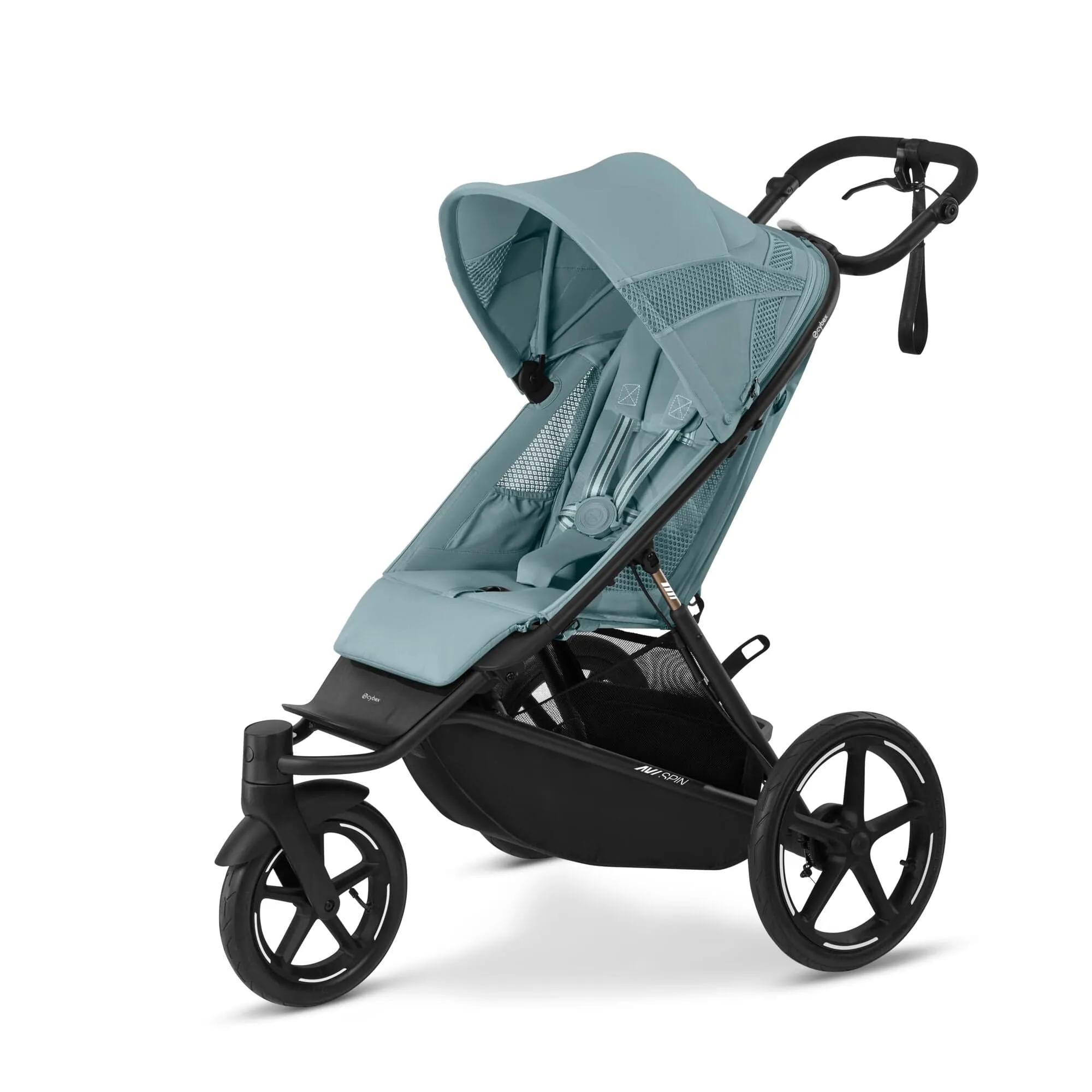 Cybex AVI Spin, Aton B2 Travel System - Stormy Blue