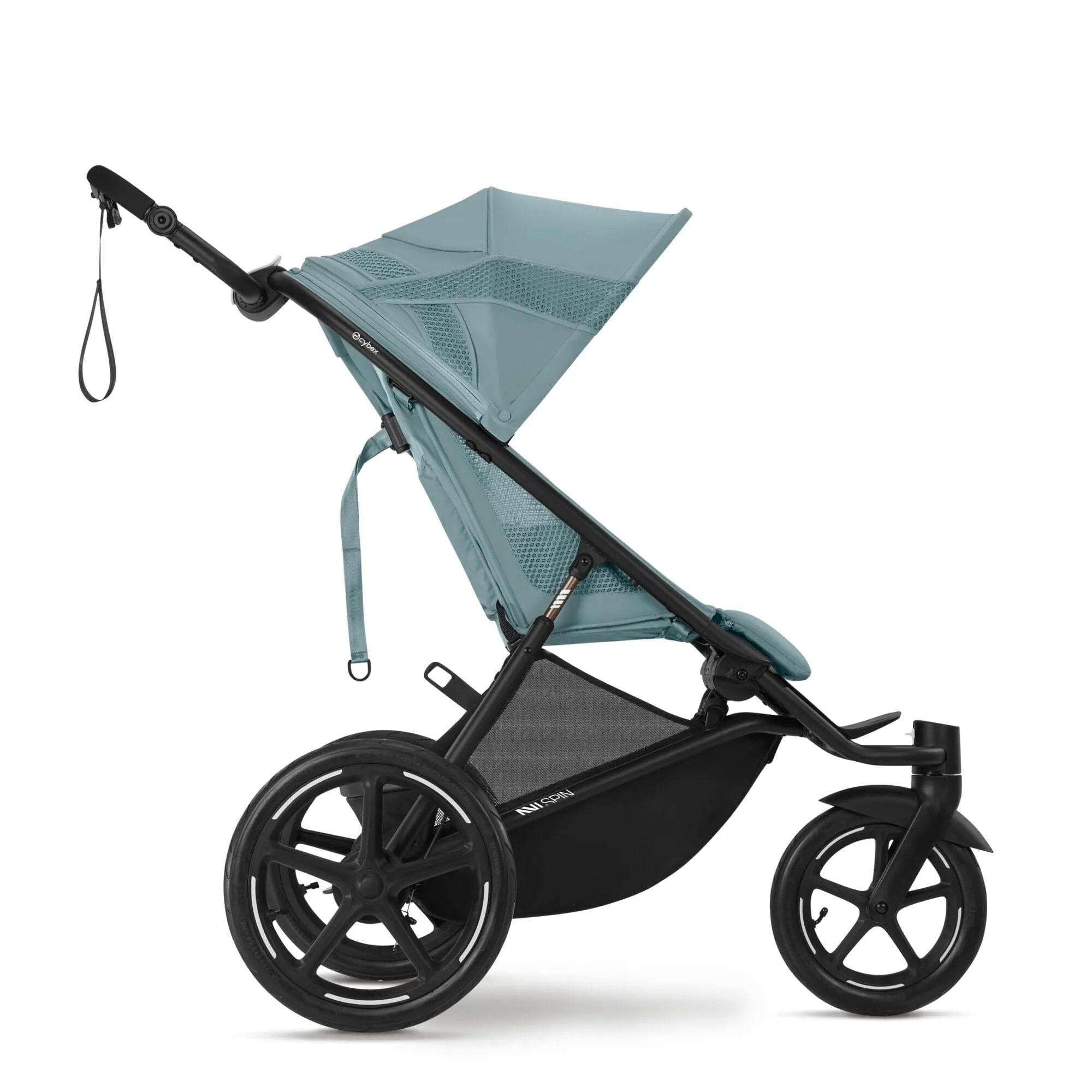 Cybex AVI Spin, Aton B2 Travel System - Stormy Blue