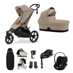 Cybex AVI Spin Luxury Cloud G Bundle - Almond Beige