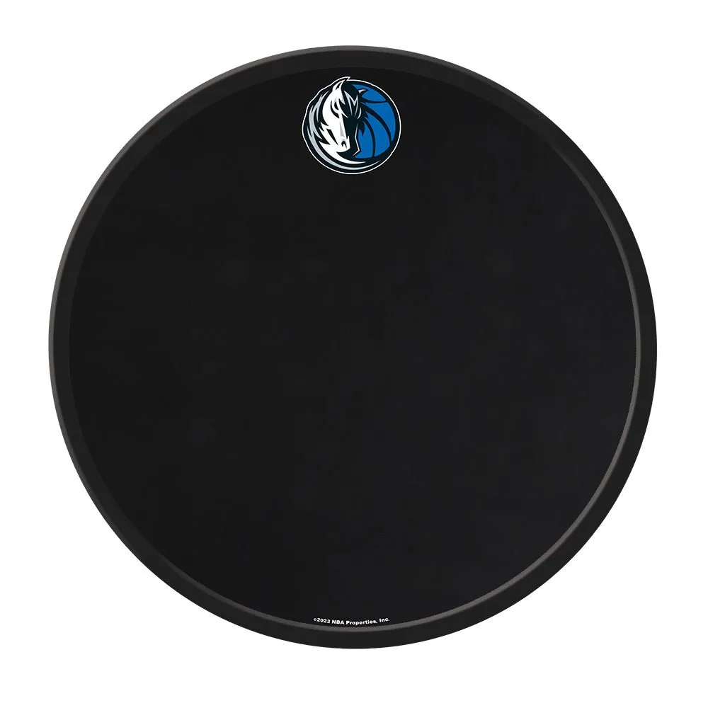 Dallas Mavericks: Modern Disc Chalkboard