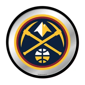 Denver Nuggets: Modern Disc Mirrored Wall Sign
