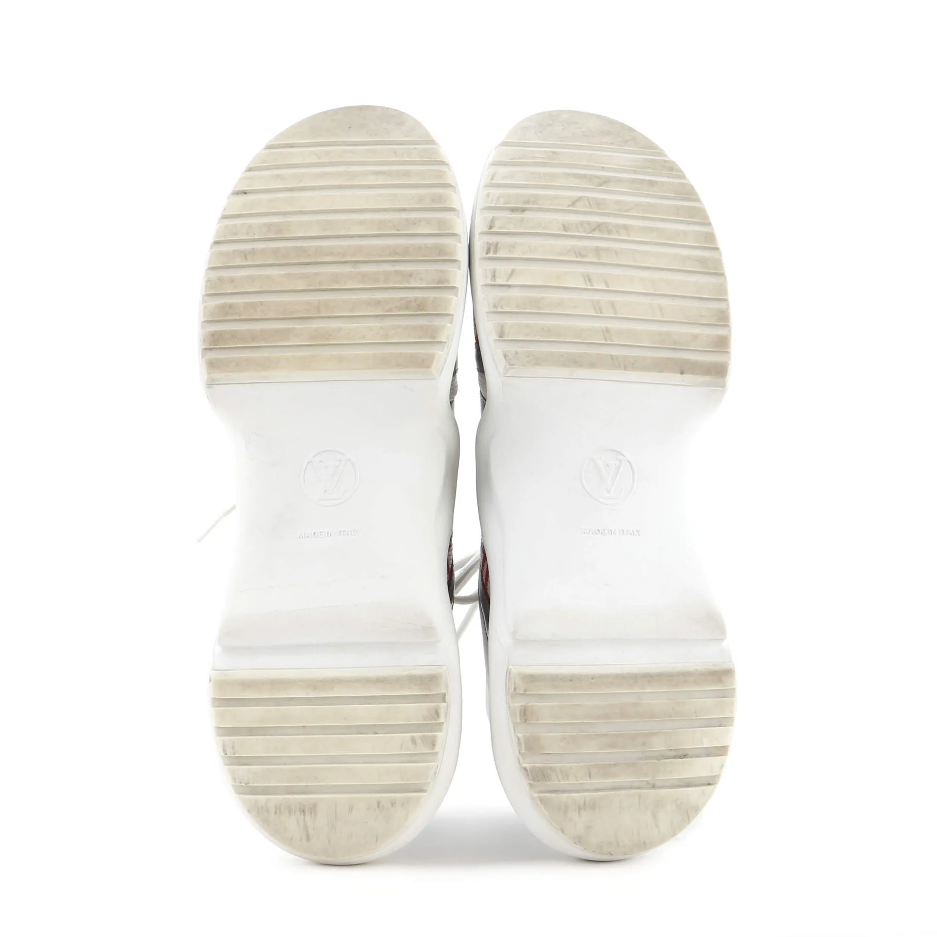 Designer Women's LV Archlight Sneakers Fabric and Leather