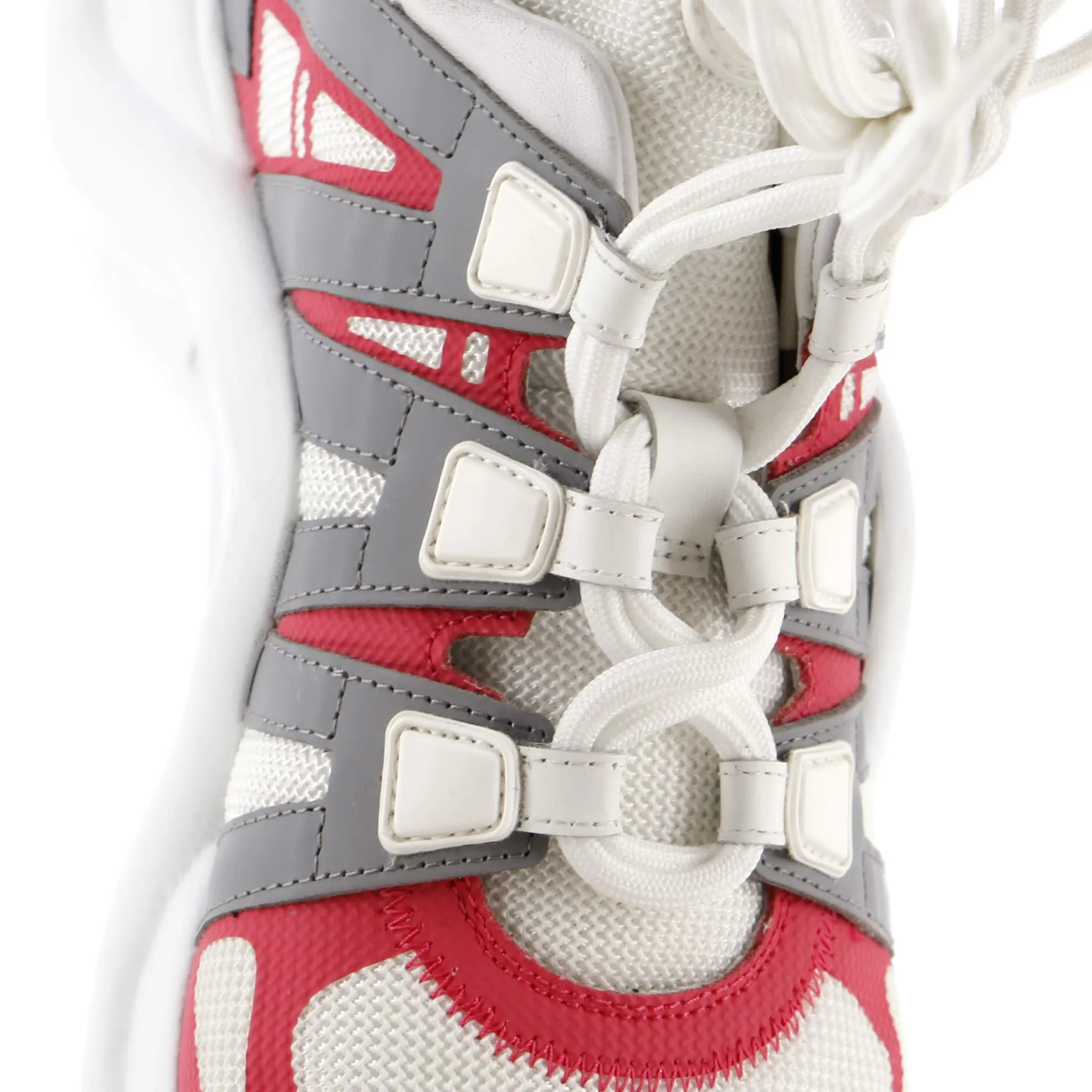 Designer Women's LV Archlight Sneakers Fabric and Leather