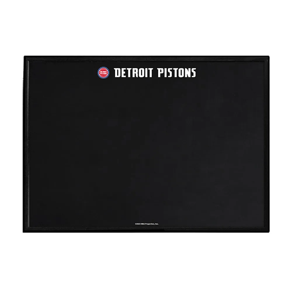 Detroit Pistons: Framed Chalkboard