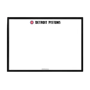 Detroit Pistons: Framed Dry Erase Wall Sign