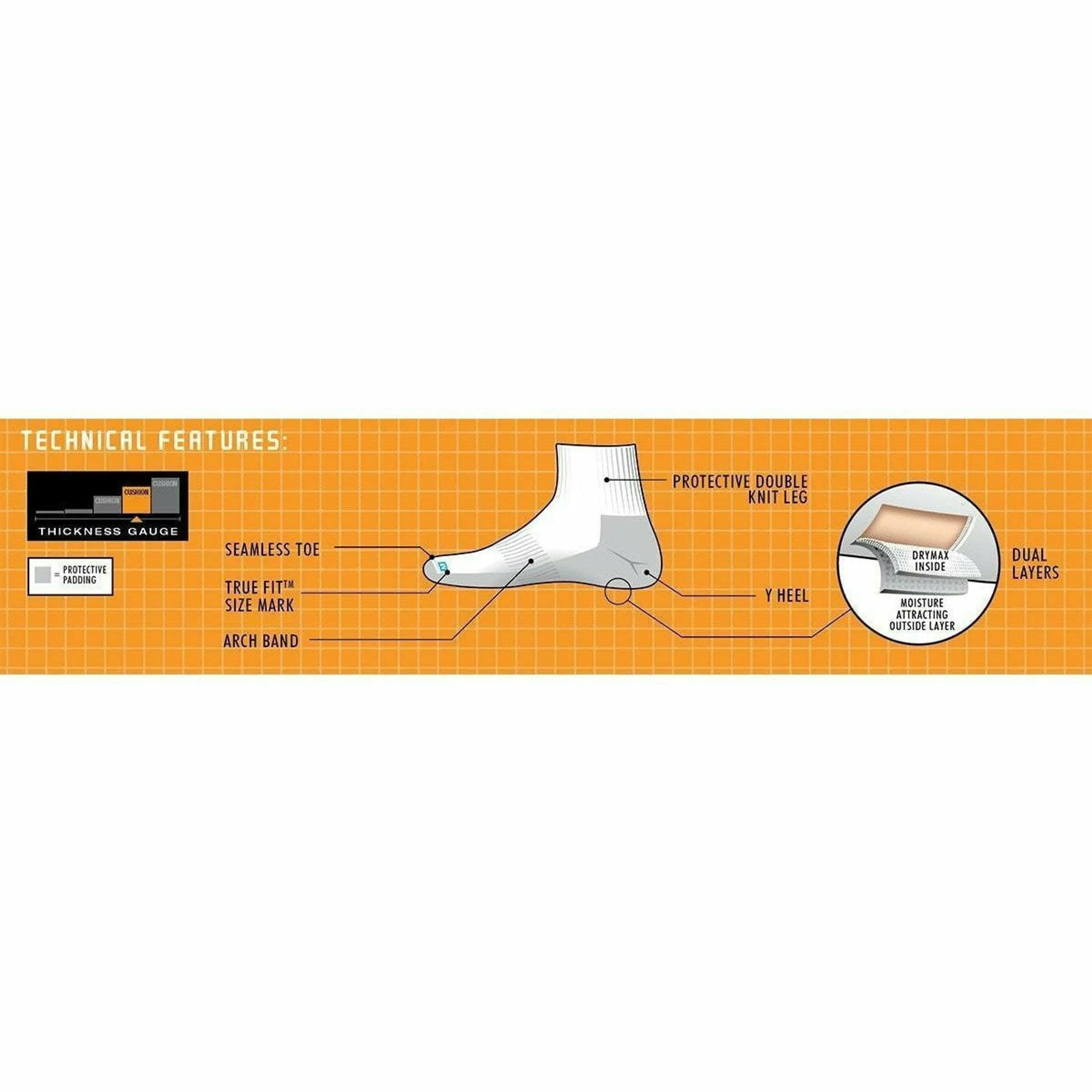 Drymax Lite Trail Running Crew Socks - Clearance