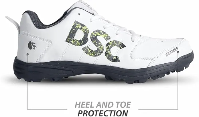 Dsc Beamer GR 20 Gray Cricket Rubber Shoes Size