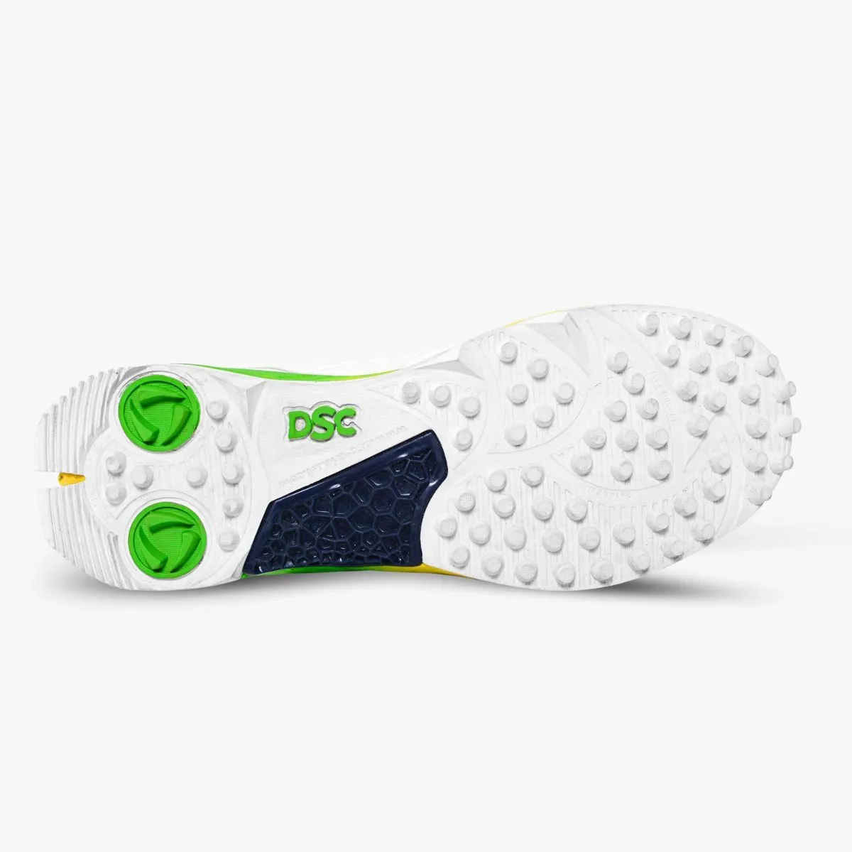 DSC Jaffa GT Cricket Shoes (White/Green)