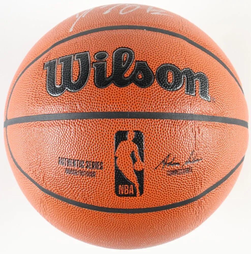 Dwight Howard Signed Spaulding NBA Basketball (PIA) Orlando Magic, L.A. Lakers