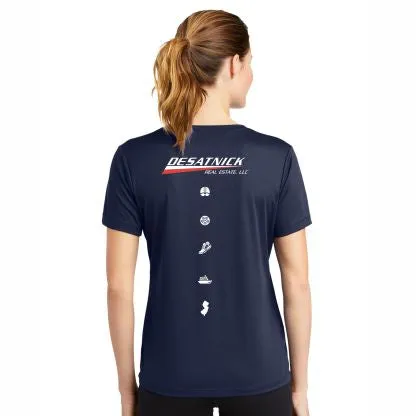 ETC Women's Tech V-Neck Tee -Navy- 2024 In Training